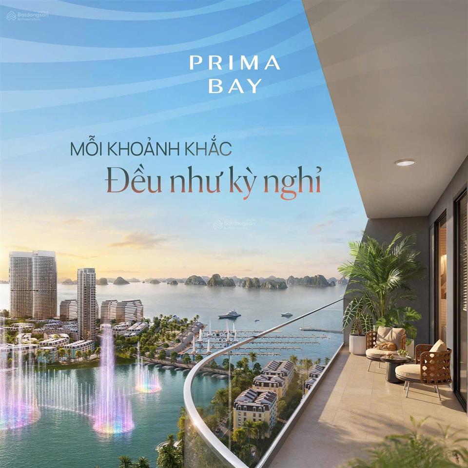 Prima bay hạ long  chỉ 1,4 tỷ sở hữu căn hộ sát biển trung tâm bãi cháy