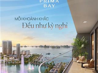Prima bay hạ long  chỉ 1,4 tỷ sở hữu căn hộ sát biển trung tâm bãi cháy