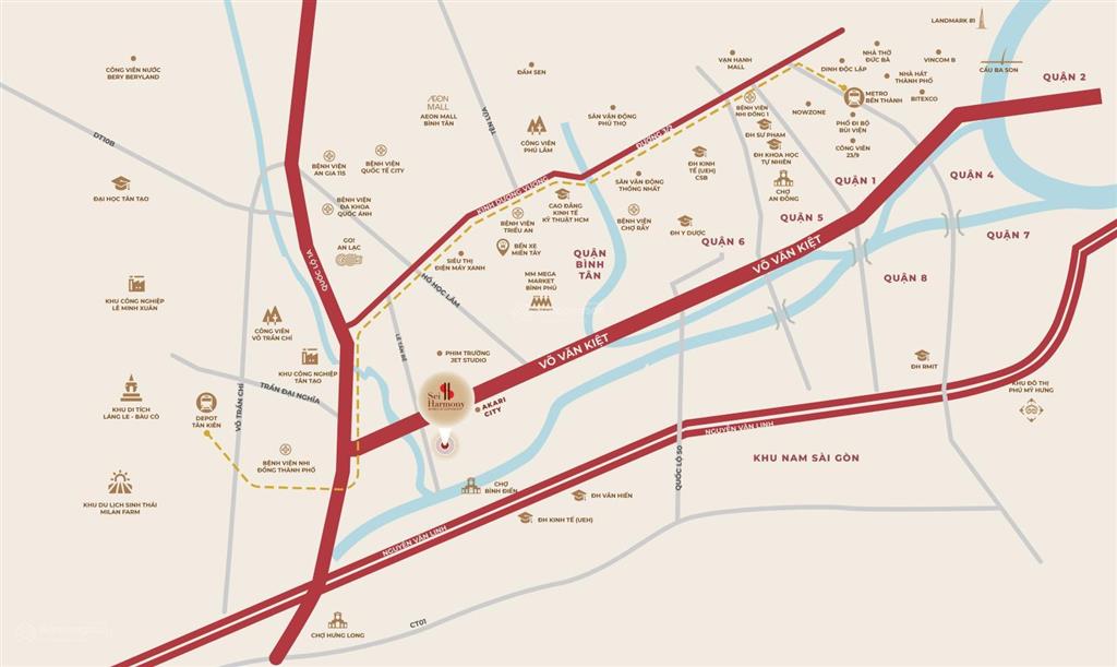 Nhà phố akari võ văn kiệt 7 tỷ, xây 5 tầng, sổ đỏ, thanh toán tiến độ từ 2,3 tỷ, tháng 6 nhận nhà