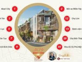 Bán đất sổ hồng riêng 5,4 tỷ xây tự do nhà sẵn 5 tầng thì từ 7 tỷ  sát vách dự án akari siêu đẹp