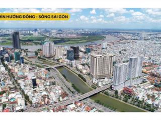 Bán căn 2pn kế căn góc chỉ 14 tỷ, tầng trung view trực diện quận 1, sông và khu thủ thiêm