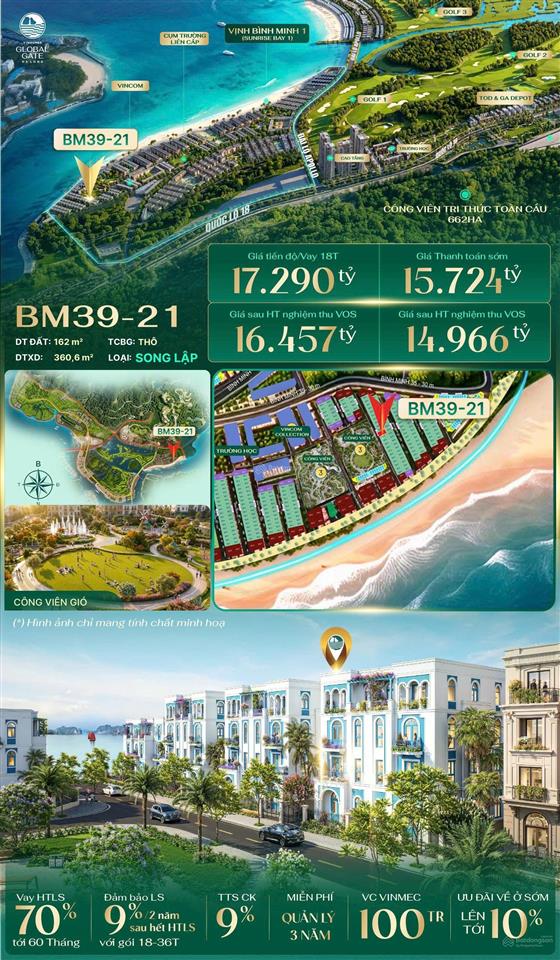 Bán nhà biệt thự song lập 4 tầng 162m2 đất