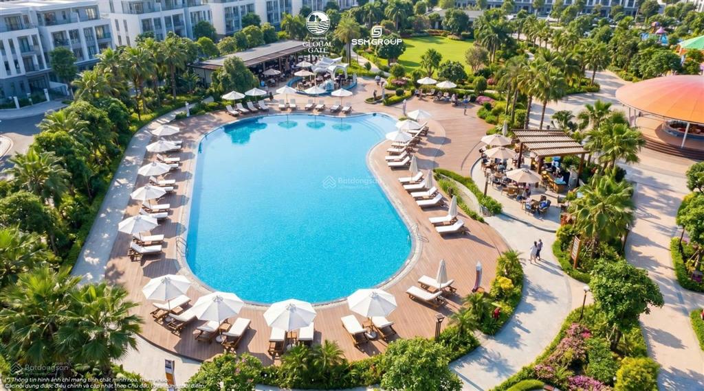 Bán căn biệt thự đơn lập 307.5m2 xây 3 tầng