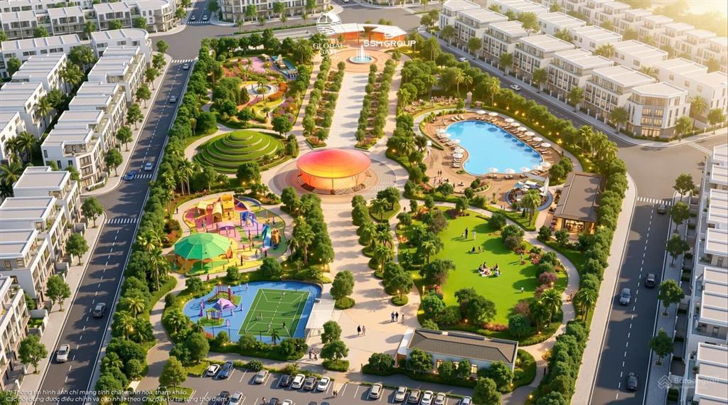Bán căn biệt thự đơn lập 307.5m2 xây 3 tầng