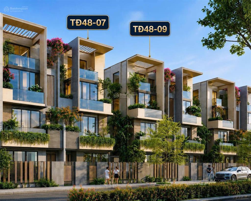 Bám căn biệt thự song lập tdnd  48, hạ long xanh