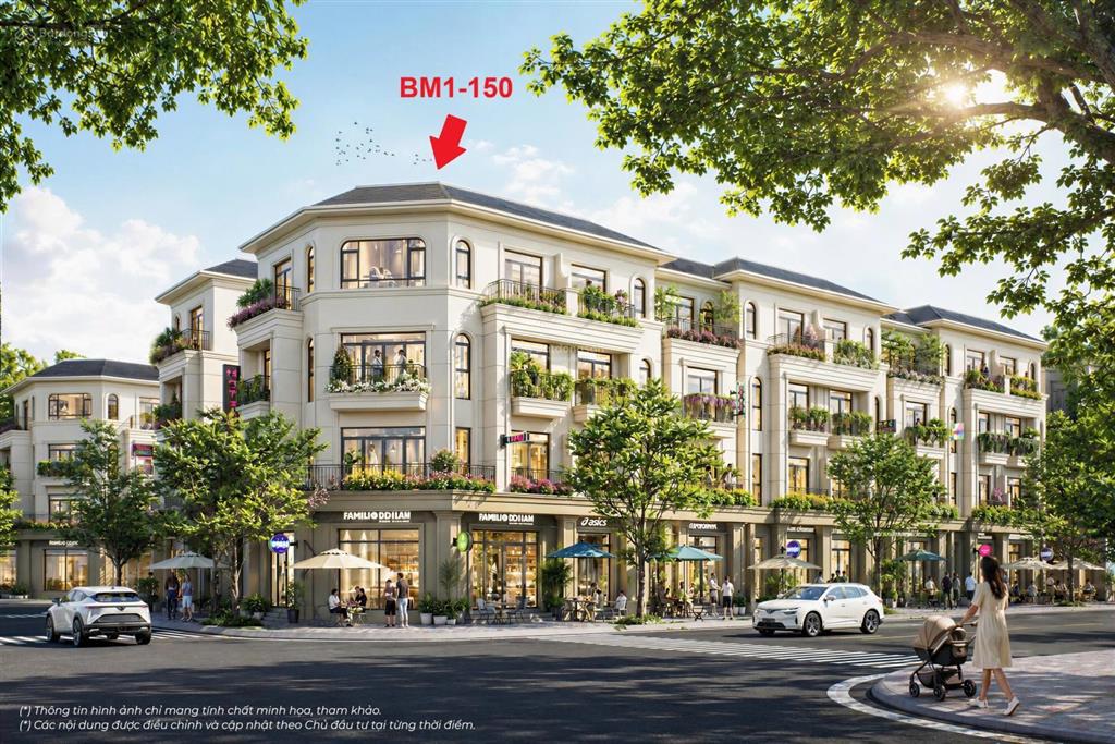 Bán căn nhà 100m2 , căn góc trục đường 30m phân khu bình minh 1
