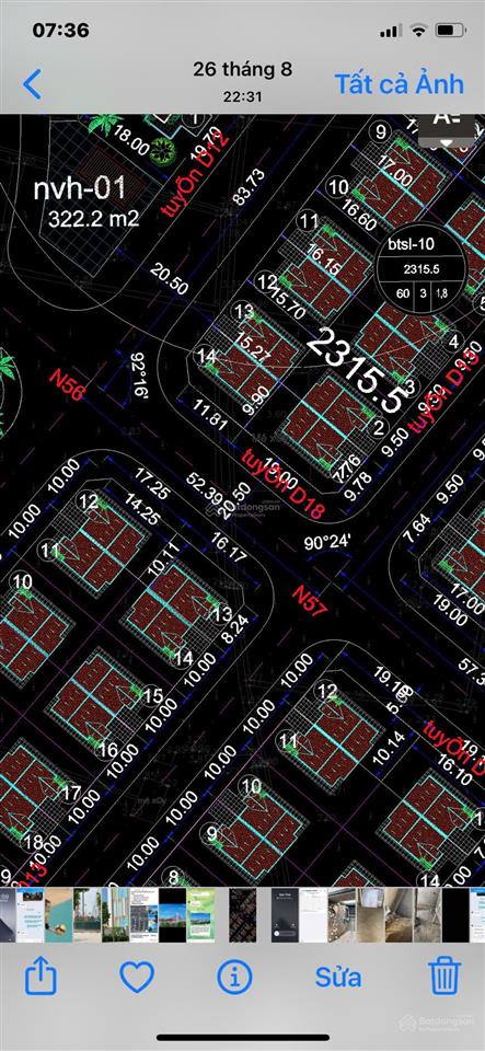 Bán lô đất dt 100m2 khu đô thị núi long, tp thanh hóa đt 0902 249 ***