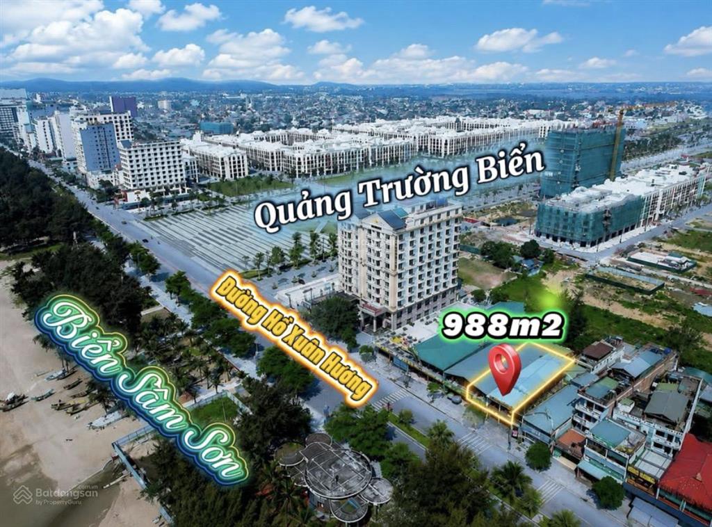 Khu đất vàng vị trí trung tâm mặt biển sầm sơn, thanh hóa