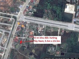 Bán đất trúc lâm, nghi sơn 129m2 cách ql1a 100m, đường 8m, sổ đỏ chính chủ 900tr (tl)