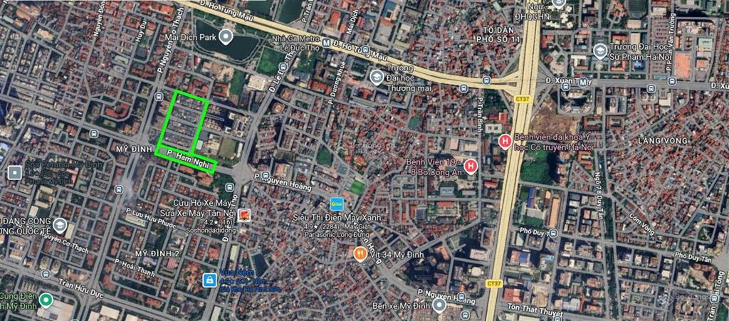 Căn liền kề đặc biệt dt 96m2 mt 6m 6 tầng tm mặt hàm nghi mỹ đình tại mon city giá 56 tỷ