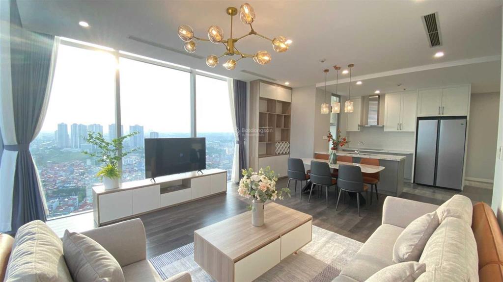 Hot chính chủ cho thuê căn the nine, 100m2, 3pn full, đẹp, giá 25tr.  0899 511 ***
