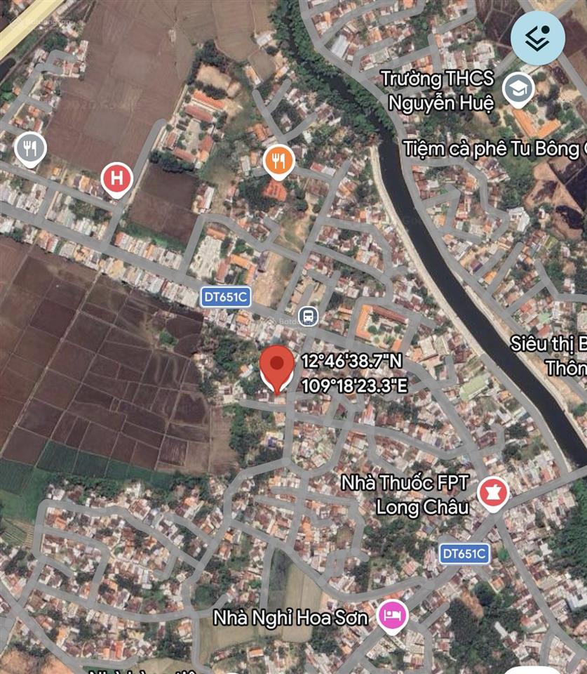 Bán đất thôn long hòa xã tu bông full thổ cư