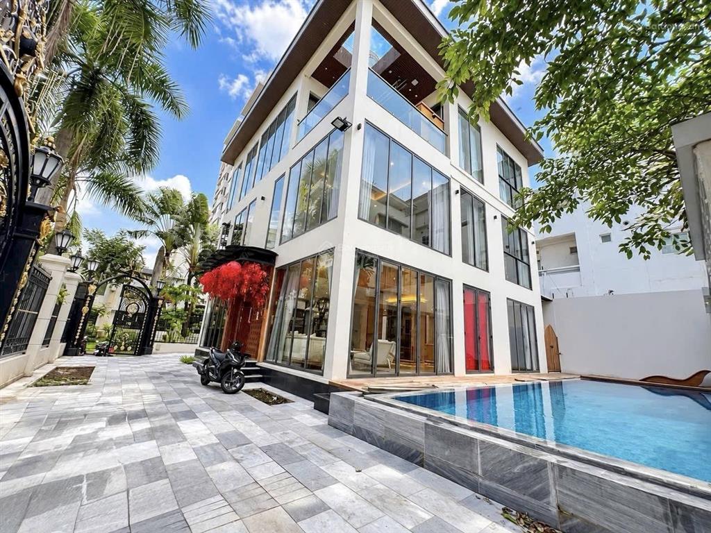 Biệt thự siêu vip khu mỹ hoàng, phú mỹ hưng. dt 420m2 giảm giá sâu 115 tỷ (thương lượng)