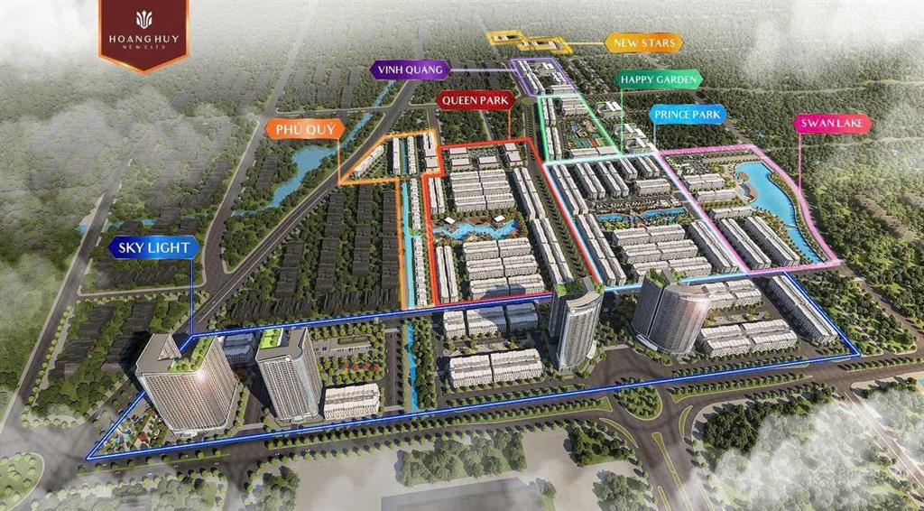 9,9 tỷ nhận nhà ở ngay tại hoàng huy new city ngay trung tâm hành chính