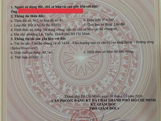 Bán căn góc chung cư splus riverview vĩnh phú 38  đã có sổ hồng  hổ trợ vay ngân hàng