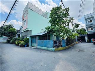 Bán nhà gần quang trung  trường hoa lư  90m2 (6.4 x 14)  hẻm xe tải  góc 2 mặt tiền