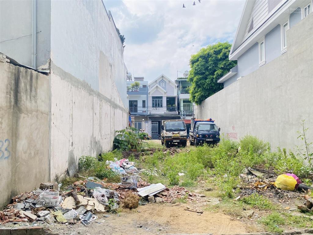 Bán đất hoàng diệu 2  thủ đức  50m2  hẻm xe hơi  xây dựng 5 tầng