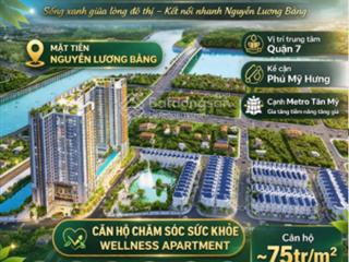 Căn hộ wellness q7 trải nghiệm sống khác biệt|the peak garden. ck đến 6%, hỗ trợ ls vay 18 tháng