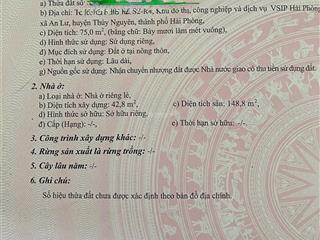 Bán khu nhà ở liền kề 3 tầng tại beomes hải phòng