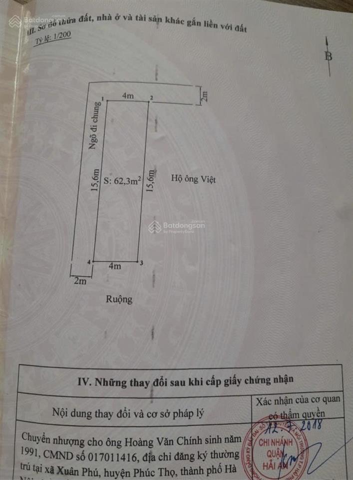 Lô đất ngõ 54 tràng cát, hải an ngõ rộng 2,5m lô góc siêu hiếm giá đầu tư