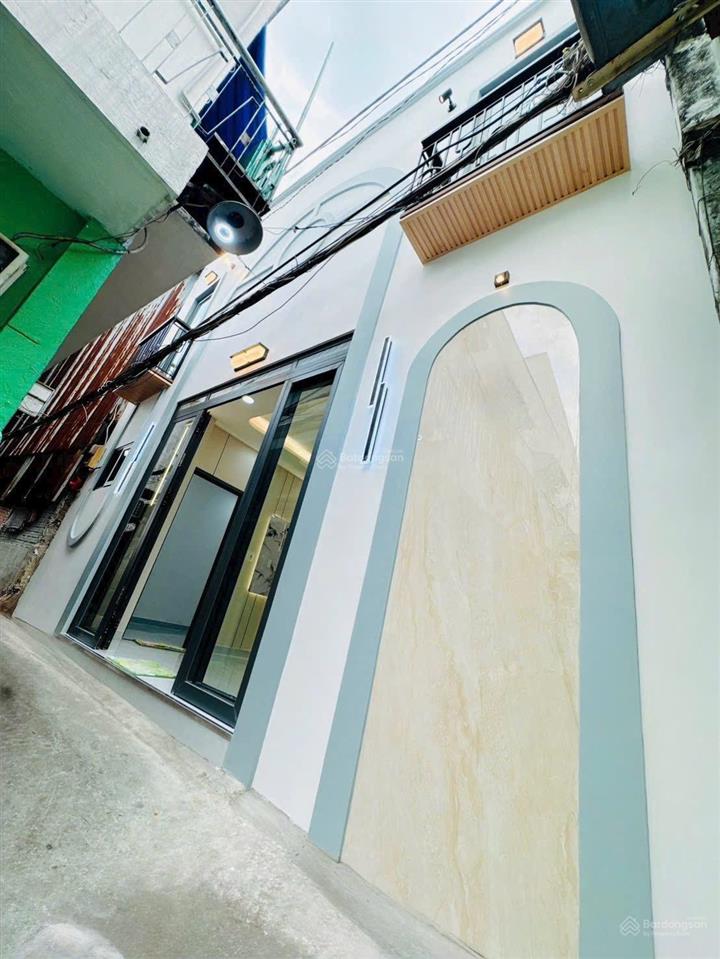 Nhà đẹp hưng phú p9q8 ngang 7,6m có pn dưới trệt