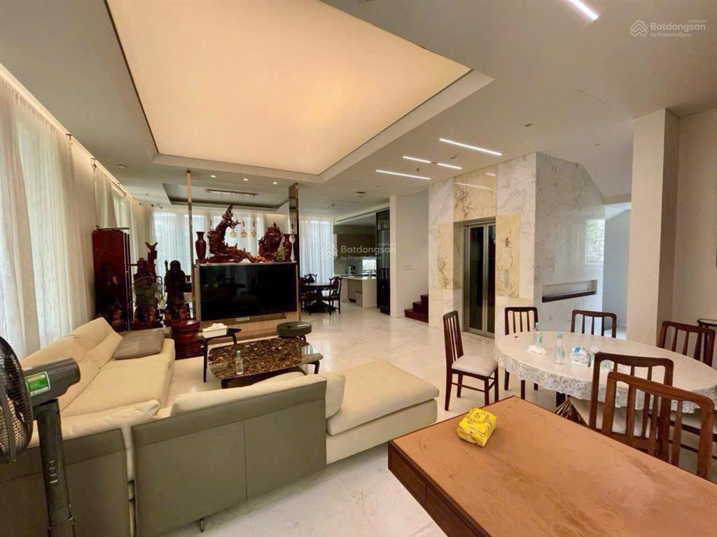 Bán biệt thự saroma, dt 16x20.5m, 4 tầng, full nội thất cao cấp, bán 350 tỷ