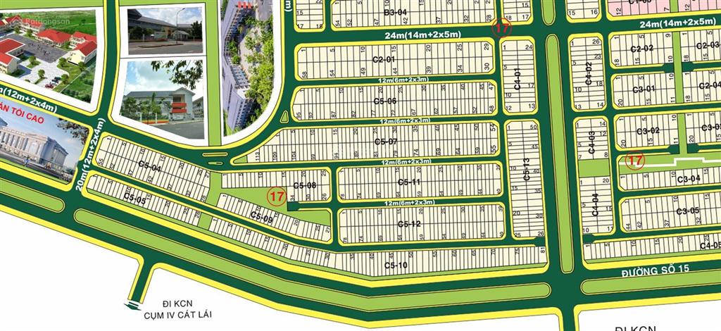 Bán đất sổ đỏ cá nhân cát lái, dt 5x20m, đường 47cl, giá 75 triệu/m²