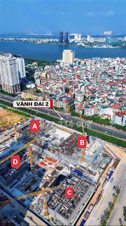 Starlake tây hồ tây the prime mở bán giai đoạn 2, quỹ căn hàng hót tòa a, b, c, d giá tốt