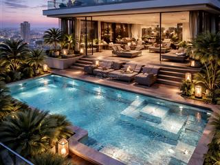 1 căn penthouse duy nhất 216m2 chỉ 12,5 tỷ có hồ bơi riêng 13m2. giảm 14% + 100tr tiền mặt