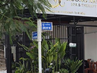 Bán đất lô góc 2 mt đường đặng huy trứ & giáp văn cương, dt 132m, ngang 6m view nhìn trực diện biển