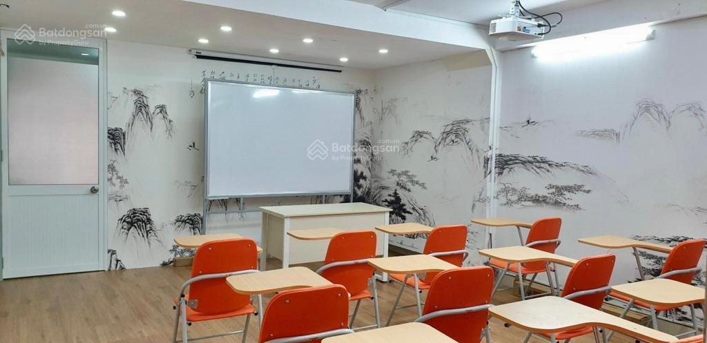 Bán trung tâm dạy học 5 tầng mt núi thành, dt 198m, ngang 4,4m nở hậu 15m kẹp kiệt sau thông thoáng