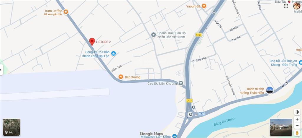 Đất mặt tiền quốc lộ 27  vị trí đắc địa tại đức trọng
