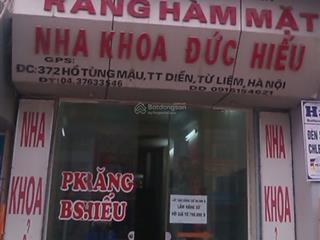 Cho thuê nhà mặt phố 4 tầng 1 tum 372 hồ tùng mậu. sổ đỏ cc.  0903 287 ***