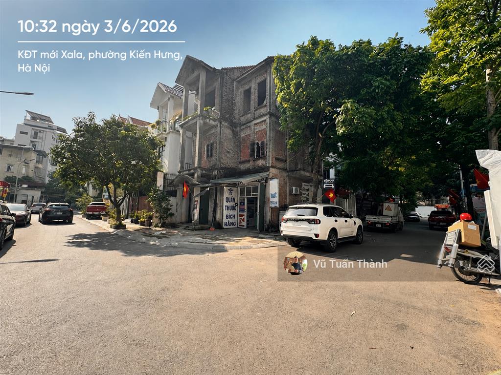 Đón sóng quy hoạch  liền kề lô góc tuyệt đẹp kđt cầu bươu  mt 20m  thô nguyên bản  giá đầu tư