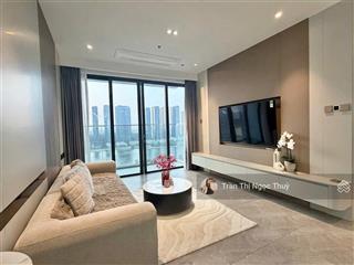 Đẹp cho thuê 3phòng ngủ metropole thủ thiêm 129m2, tầng cao, full nội thất. 0934 456 ***