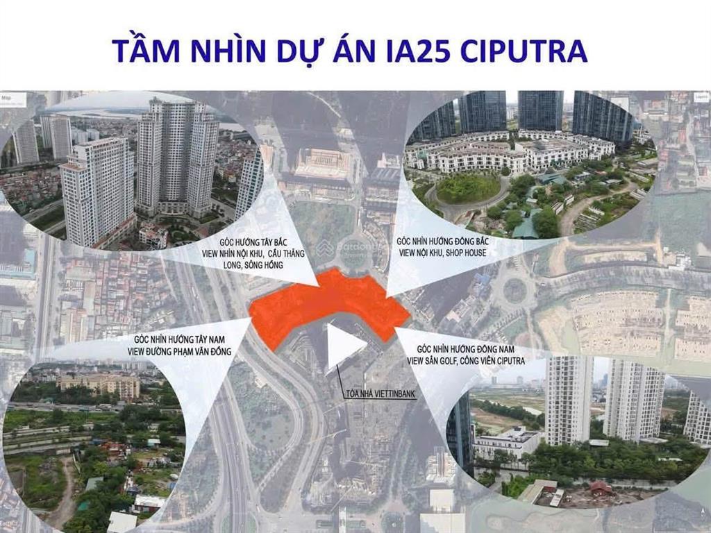 Nhận booking & tư vấn chung cư ia25 ciputra toà thương mại 40 tầng 2 hầm giá rẻ