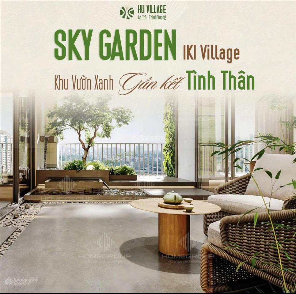 Bán "biệt thự sân vườn trên không" iki village q.9  127m, 3pn, full nội thất  giá 10,03 tỷ