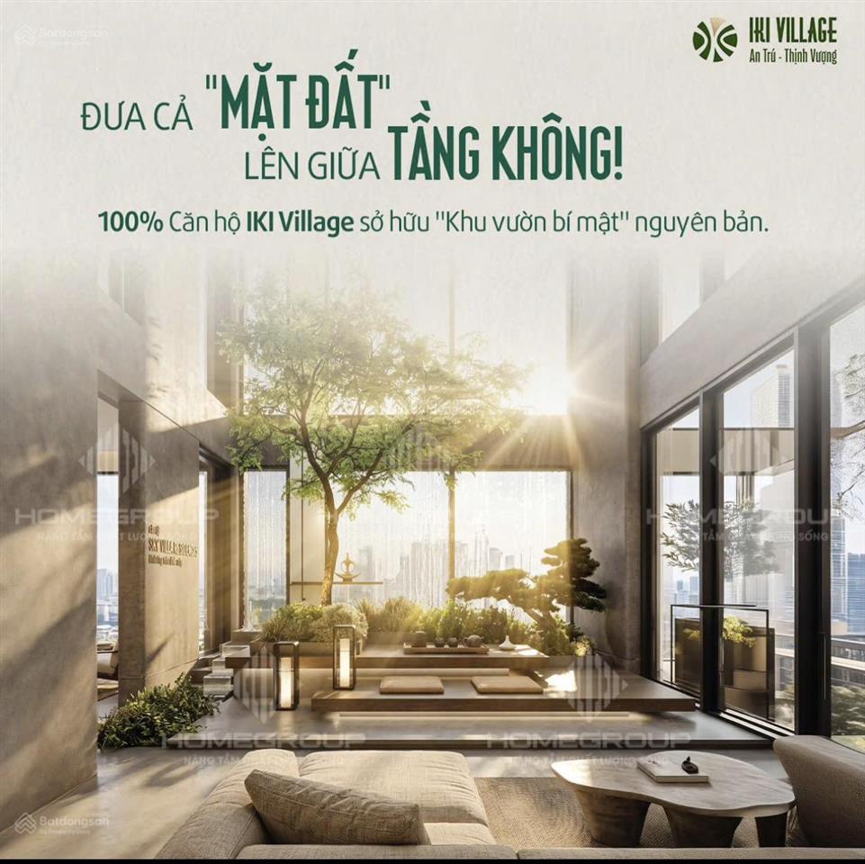 Bán "biệt thự sân vườn trên không" iki village q.9  127m, 3pn, full nội thất  giá 10,03 tỷ