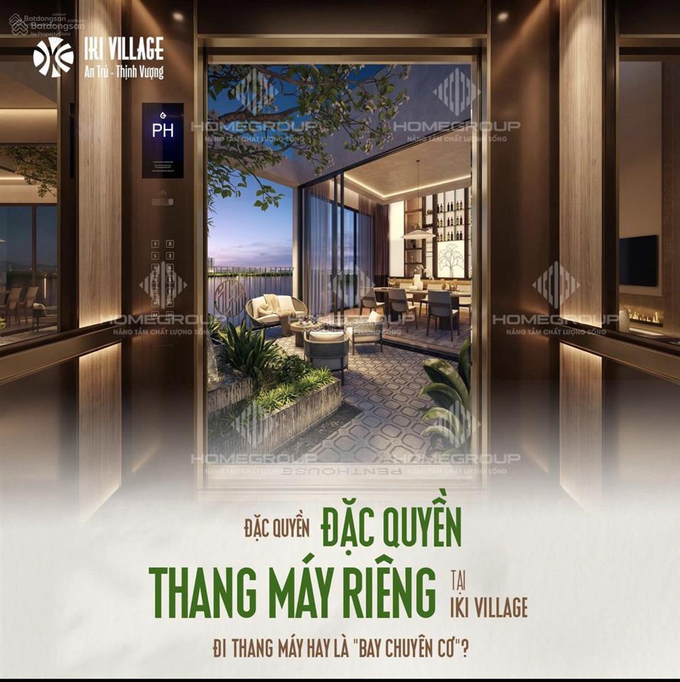 Bán "biệt thự sân vườn trên không" iki village q.9  127m, 3pn, full nội thất  giá 10,03 tỷ
