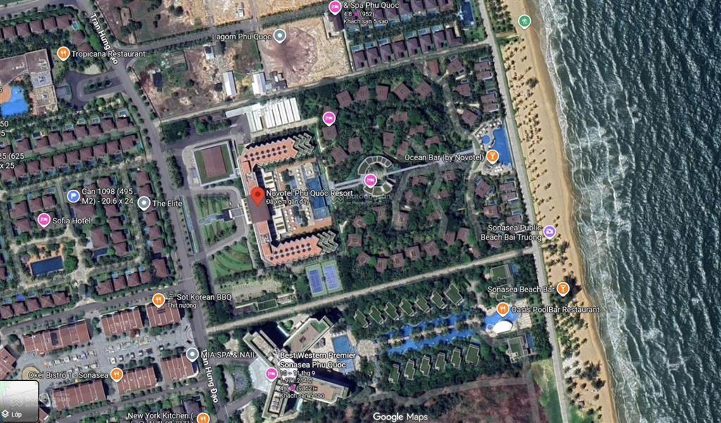 Biệt thự 495m2 best western premier sonasea phú quốc, giá mềm