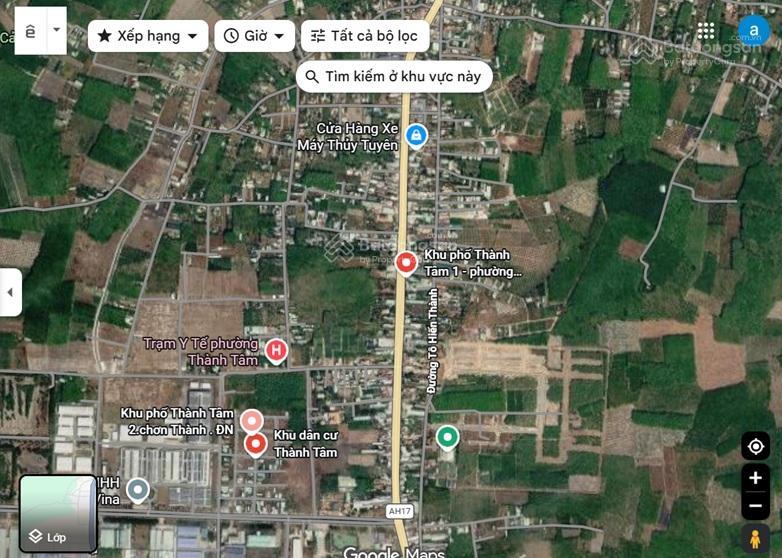 Bán đất nền dự án tại khu phố 2, chơn thành, giá ưu đãi 833 triệu, 253.9m2