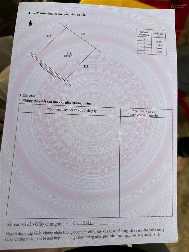 Chính chủ bán 1.058m2 đất | ngang 30m | xuân định, tp. đồng nai | 700 triệu