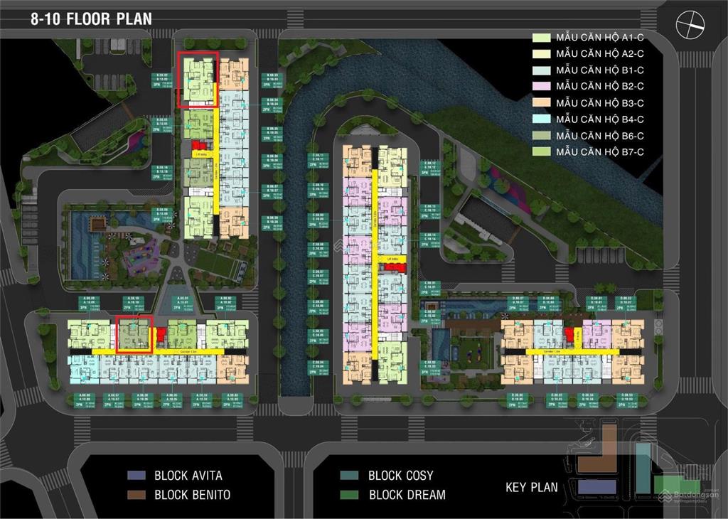 Rổ hàng nội bộ căn 2pn 81m2 fiato uptown tầng đẹp 9,10,11 view landmark