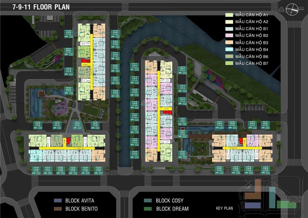Bán ch fiato uptown, 4,3 tỷ, 81m2, ở tô ngọc vân, thủ đức bao đẹp