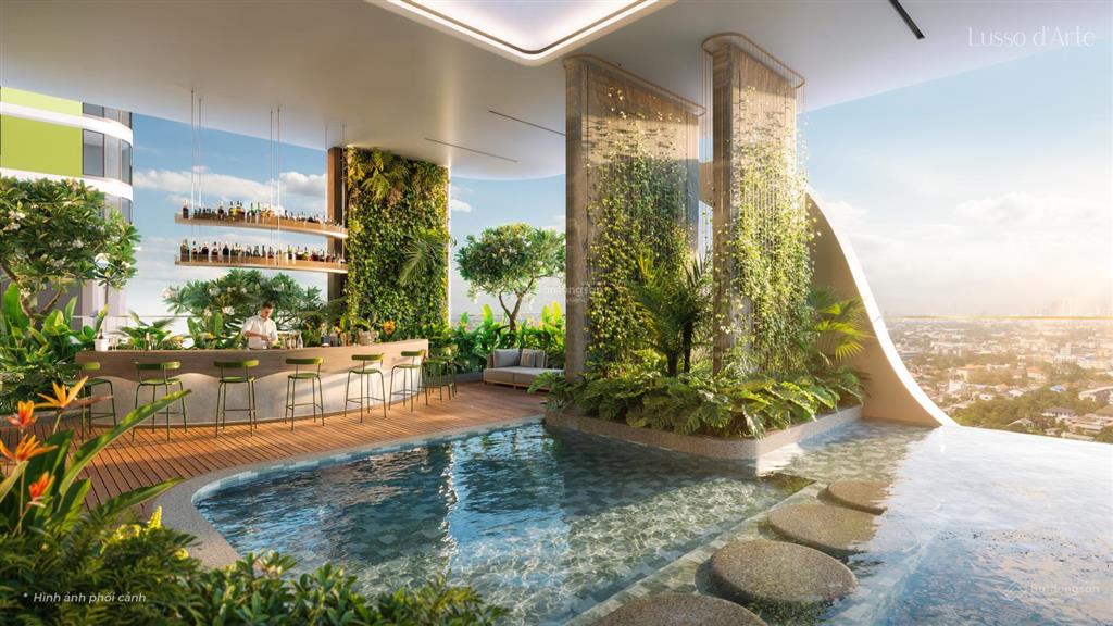 Bán căn hộ cc lusso saigon, 2,918 tỷ, 66 m2, 2pn, 2wc, giá tốt mặt tiền ql13 ngay metro số 2