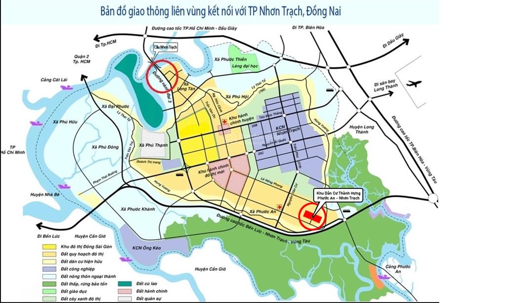Đất nền dự án thành hưng  nhơn trạch, giá 1,68 tỷ, 120 m2