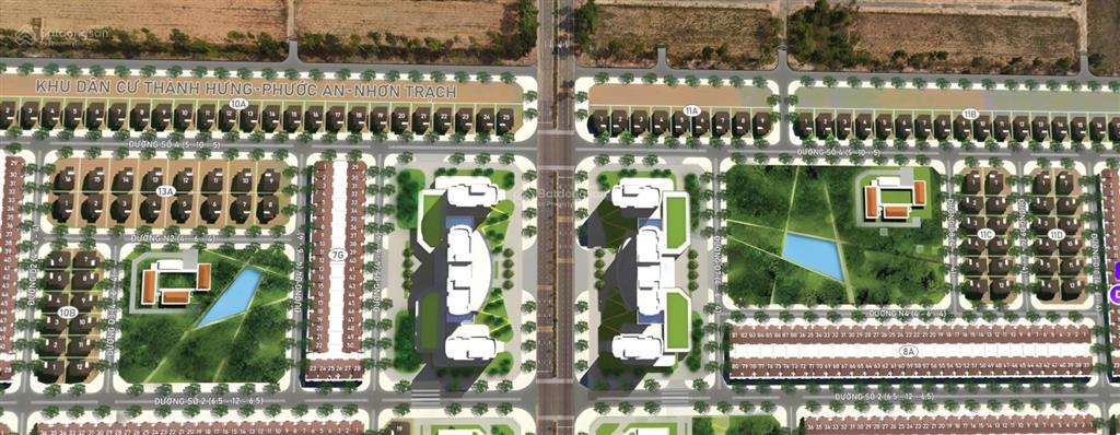 Đất nền dự án thành hưng  nhơn trạch, giá 1,68 tỷ, 120 m2