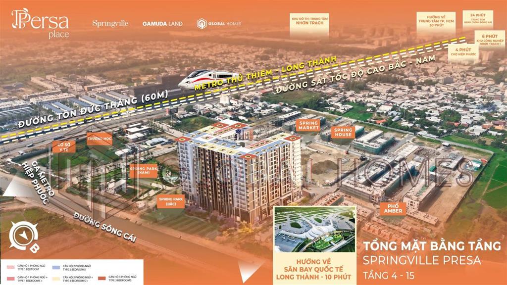 Persa place  chuẩn sống xanh giữa tâm điểm spring ville