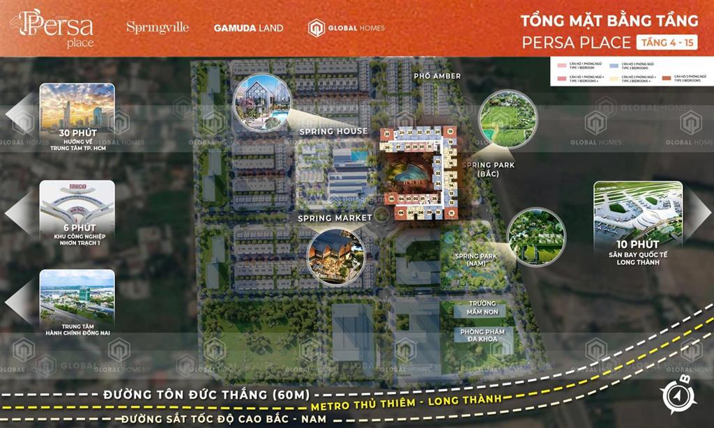 Persa place  chuẩn sống xanh giữa tâm điểm spring ville