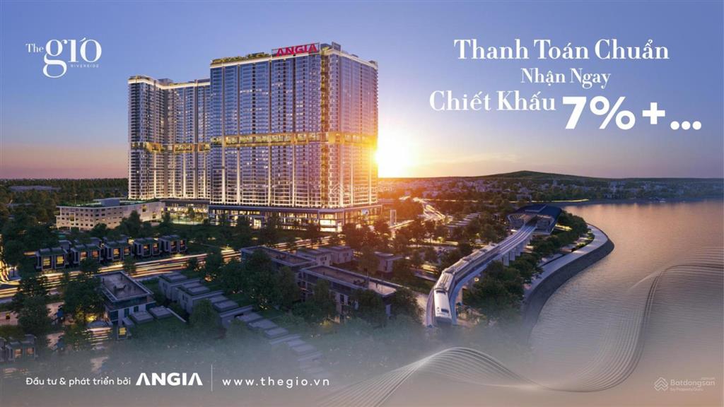 Booking sớm  nhận ngay chiết khấu 7% tại the gió
